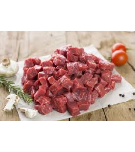 Cubed Stewing Beef per kilo