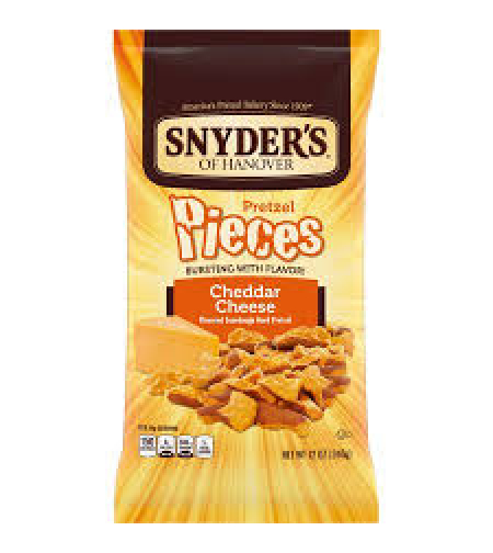 Snyder's Of Hanover - Pretzel Pieces - Cheddar flavor 340g