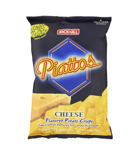 Piattos cheese flavored 212grms