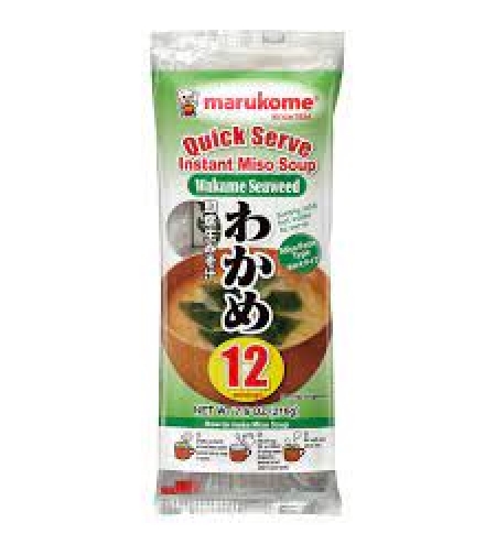 quick serve miso soup wakame