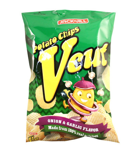 Potato Chips Vcut - Onion & Garlic Flavor 60g