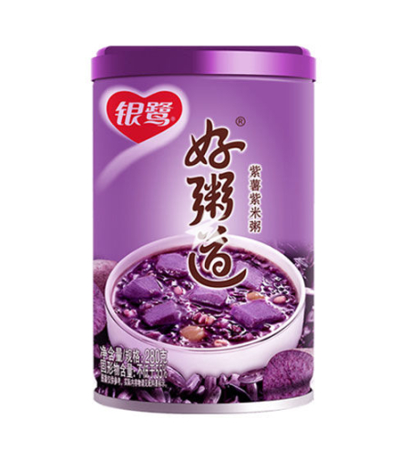 Purple Sweet Potato and Purple Rice Congee 280grms