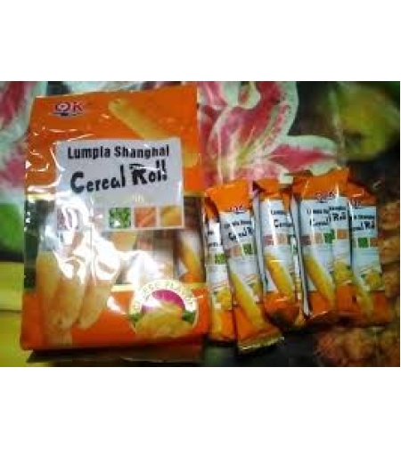 Lumpiang Shanghai Cereal Roll Pizza Flavor  180grms