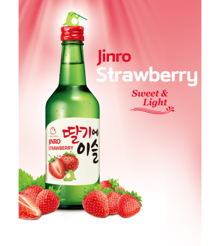 Jinro - Soju Strawberry 360ml