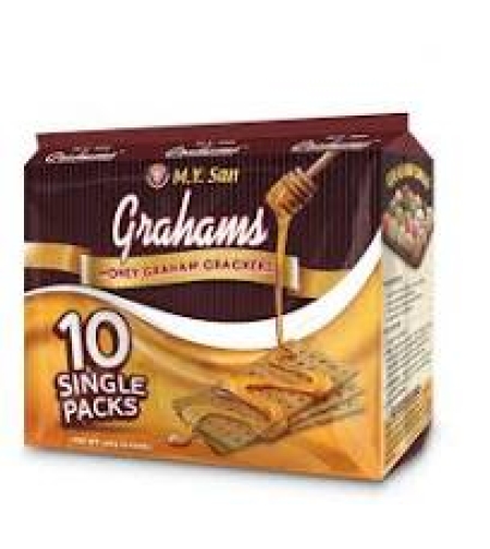 Grahams Honey Crackers ( 10 single packs ) 250grms