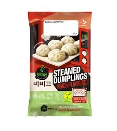 Bibigo Steamed Dumplings Kimchi  Flavoured 168grms