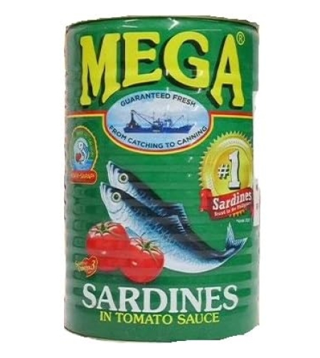 Mega Sardines in Tomato Sauce 155grms