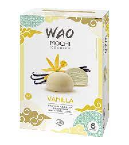 wao mochi ice cream vanilla