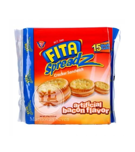 Fita Spreadz Artificial Bacon Flavor 15 single packs ( 375 grms )