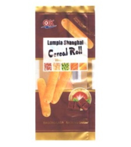 Lumpia Shanghai Cereal Roll Chocolate Flavor 180grms
