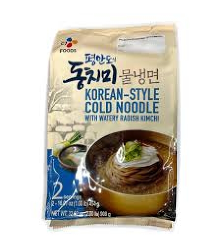 CJ Korean-Style Cold Noodle with watery radish kimchi  908grms ( 2 servings )