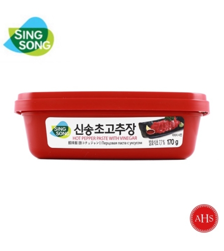 Sing Song - Hot Red Pepper Paste with Vinegar 500g