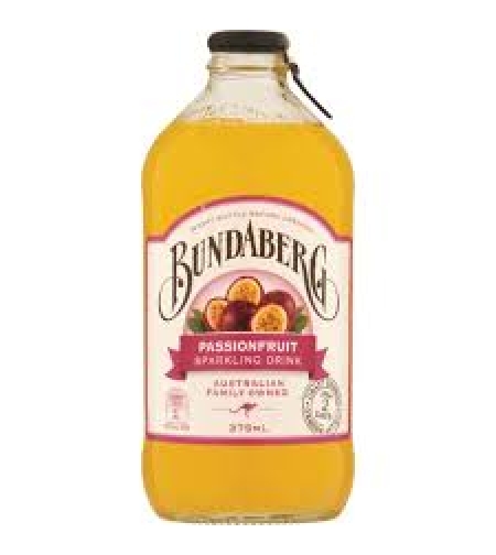 Bundaberg  Passionfruit Sparkling Drink 375ml