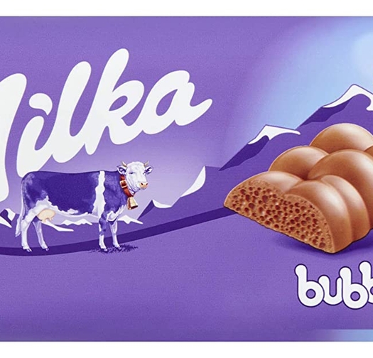 Milka - Bubbly Alpine White 100g