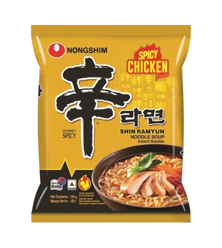 Nongshim Spicy Chicken Shin Ramyun 120grms