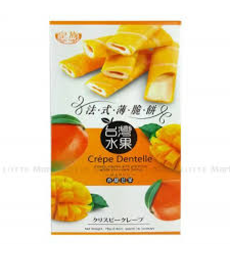 Crispy Crepes with Mango & Milk Flavor 78grms