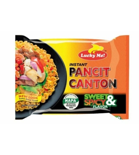 BIG Lucky me - instand Pancit Canton - Sweet & Spicy