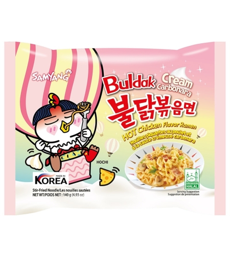 Samyang Cream Carbonara Hot Chicken Flavor 140grms