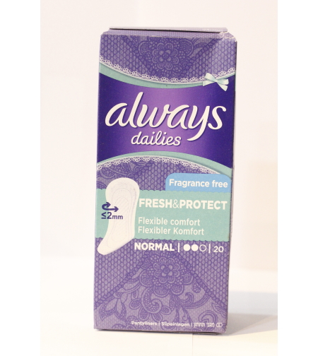 Always dailies normal  fresh & protect 