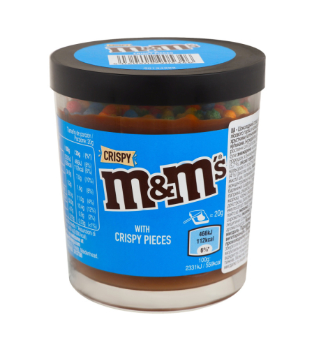 Crispy M&M's with Crispy Pieces
