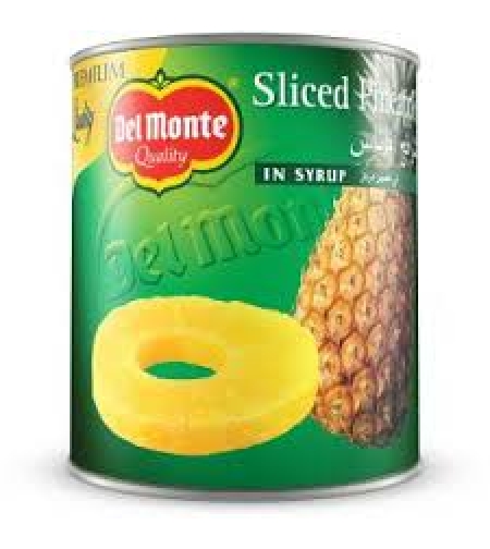 Del Monte - Premium Quality Sliced Pineapple in syrup 840g