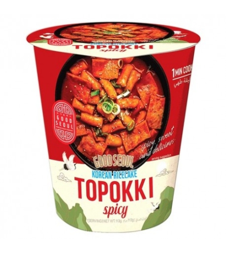 Korean Ricecake Topokki Spicy 113grms