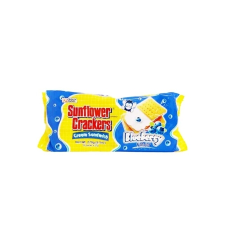 Sunflower Crackers Blueberry Flavor 270grms