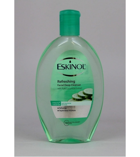 Eskinol - Refreshing Facial Deep Cleanser with Cucumber 225 ml