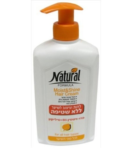 Natural Formula - Moisturizing & Shining Hair Cream 400ml