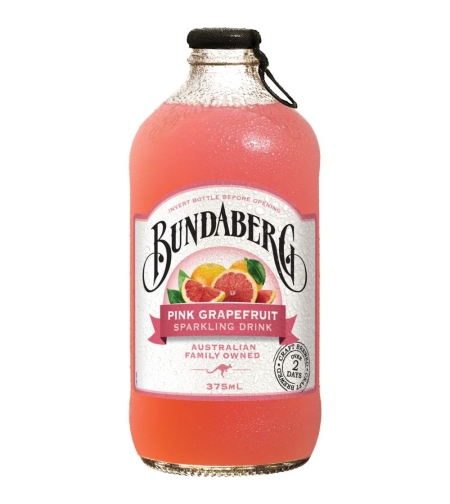 Bundaberg Pink Grapefruit Sparkling Drink 375ml