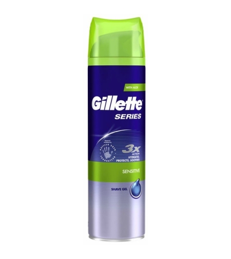 Gillette series - Sensitive gel Aloe 200ml