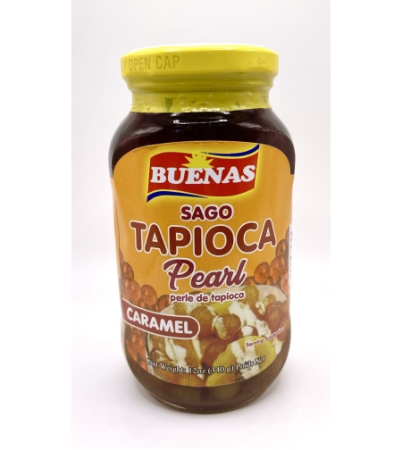 Tapioca Pearl in Syrup ( caramel ) 340grams
