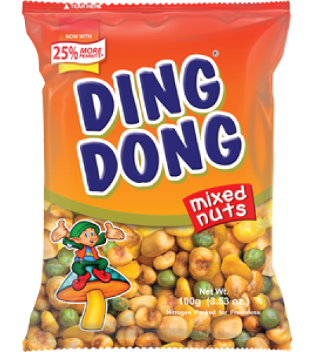 Ding Dong Mixed Nuts 100g