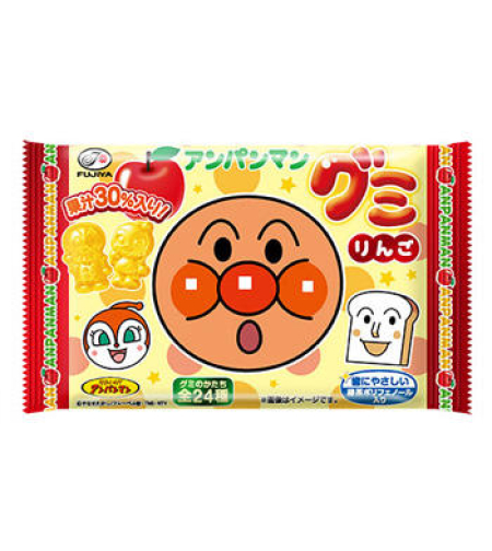 Fujiya Anpanman Gummy Apple