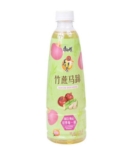 sugar cane and water chestnut drink