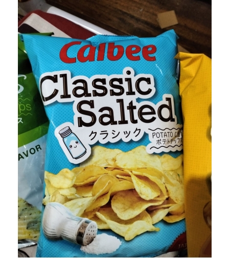 Calbee Classic Salted Potato Chips 170 grams