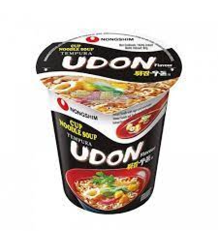 Nongshim  Udon cup noodle tempura 62 grms