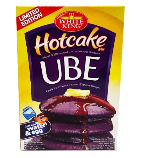 White King Hotcake Mix Ube Flavor 400grms