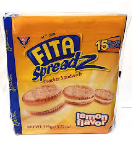 Fita Spreadz Lemon Flavor 375 grms ( 15 single packs )
