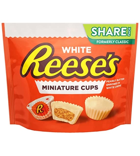 White Reese's - Miniature Cups Peanut Butter 297g
