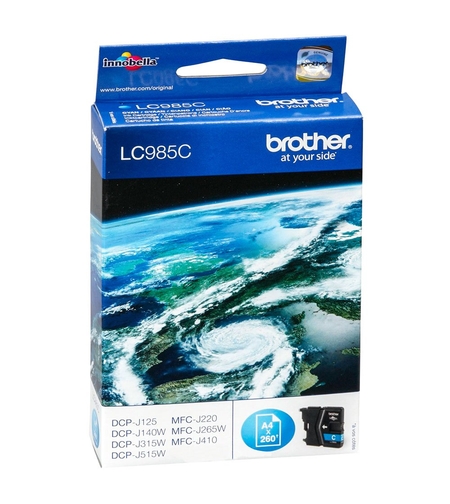 ראש דיו מקורי BROTHER 985 כחול