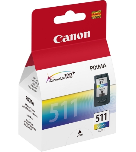 ראש דיו מקורי CANON 511 צבעוני