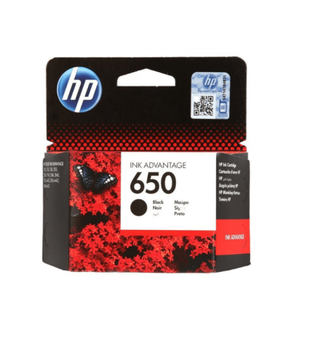 ראש דיו מקורי HP 650 שחור