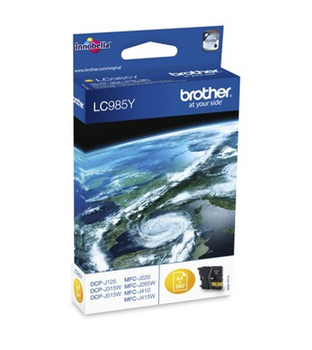 ראש דיו מקורי BROTHER 985 צהוב