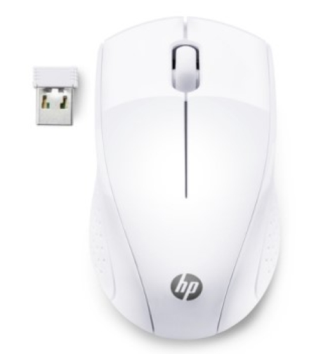 עכבר אלחוטי HP wireless Mouse 220 צבע לבן