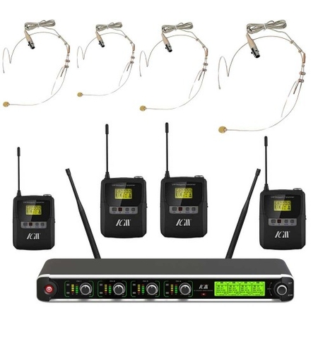 סט של 4 מיקרופונים מדונה 19