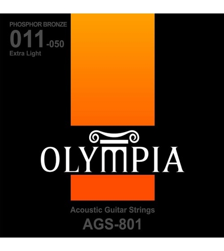 סט מיתרים לגיטרה אקוסטית 0.11