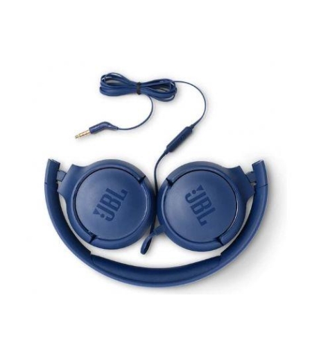 אוזניות קשת חוטיות JBL TUNE T500  כחול