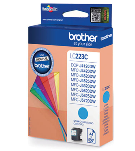 ראש דיו מקורי BROTHER 223 כחול