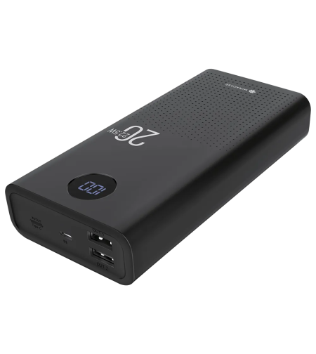 סוללת גיבוי / מטען נייד MIRACASE 20,000MAH  צבע שחור